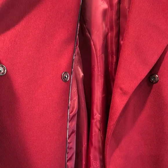Red Women’s Trina Turk Coat - Picture 5 of 7
